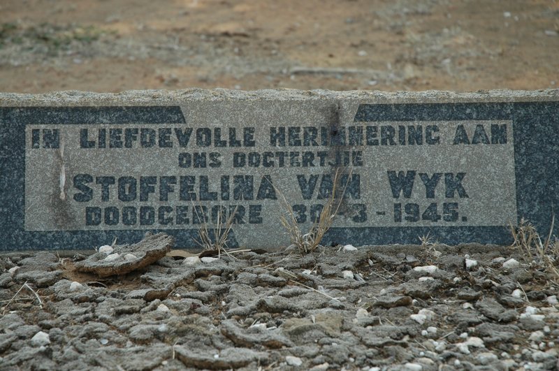 WYK Stoffelina, van  -1945