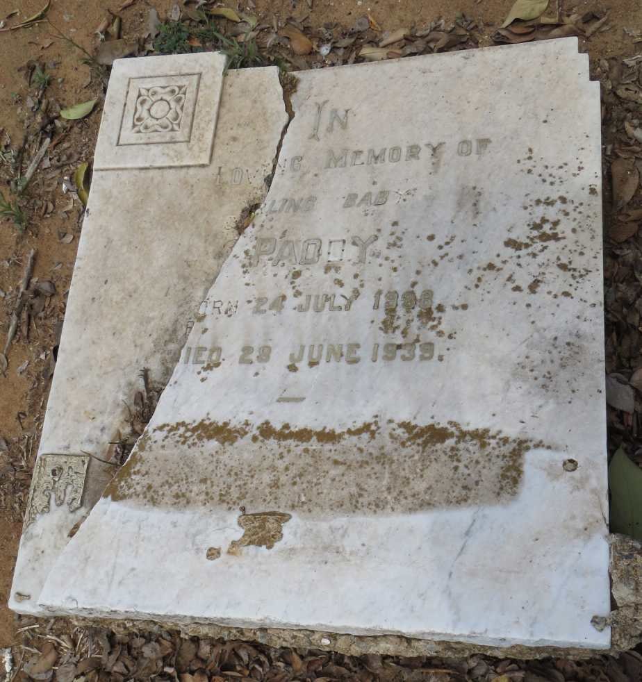 ? Paddy 1938-1939