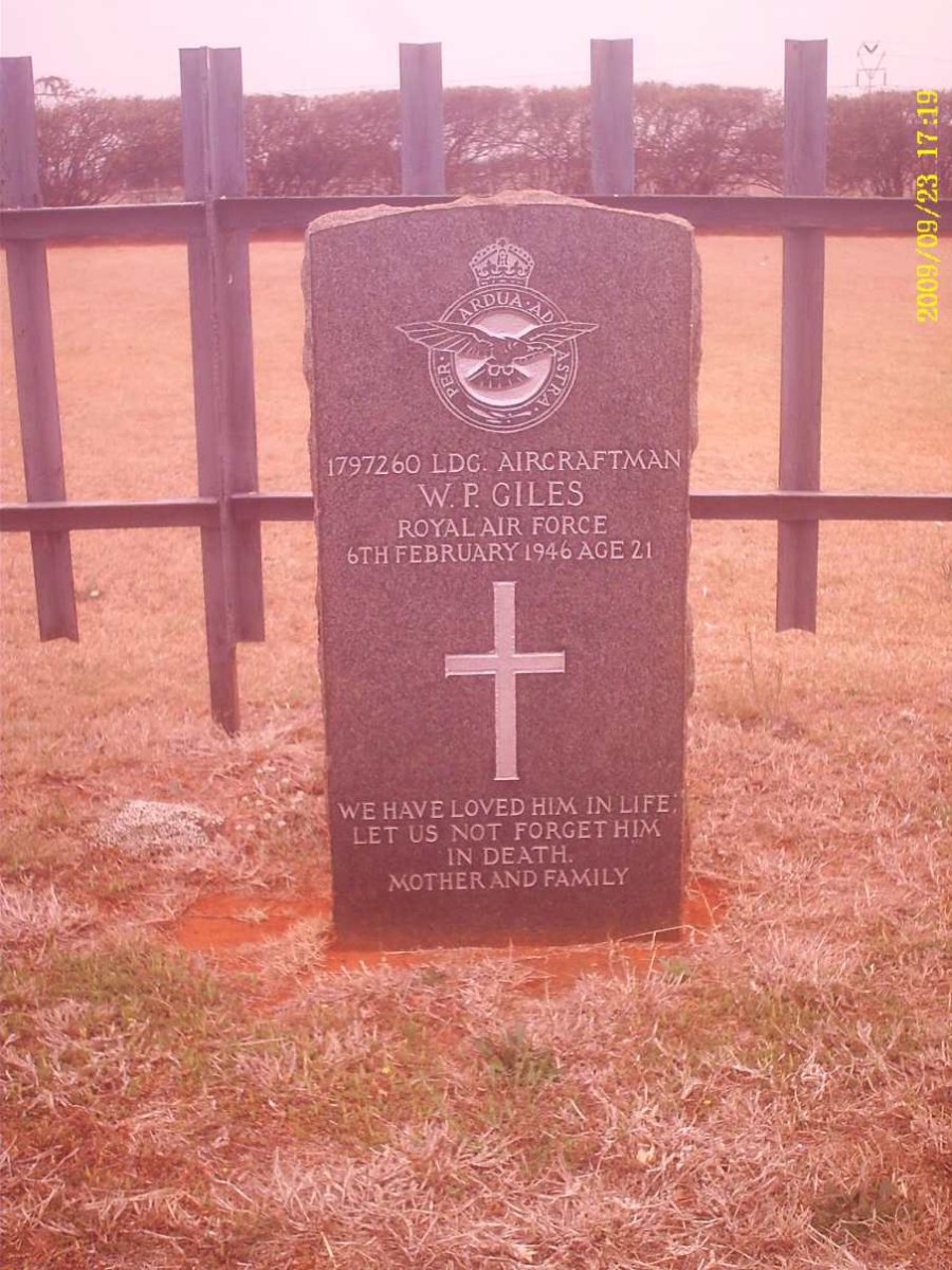 GILES W.P. -1946