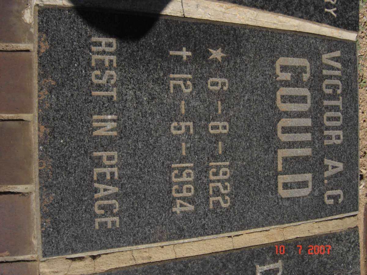 GOULD Victor A.C. 1922-1994