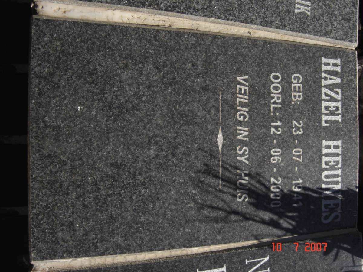 HEUNES Hazel 1941-2000