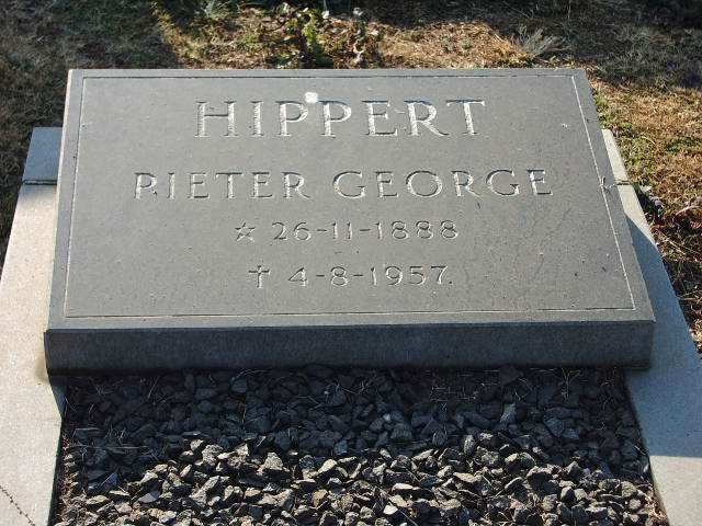 HIPPERT Pieter George 1888-1957