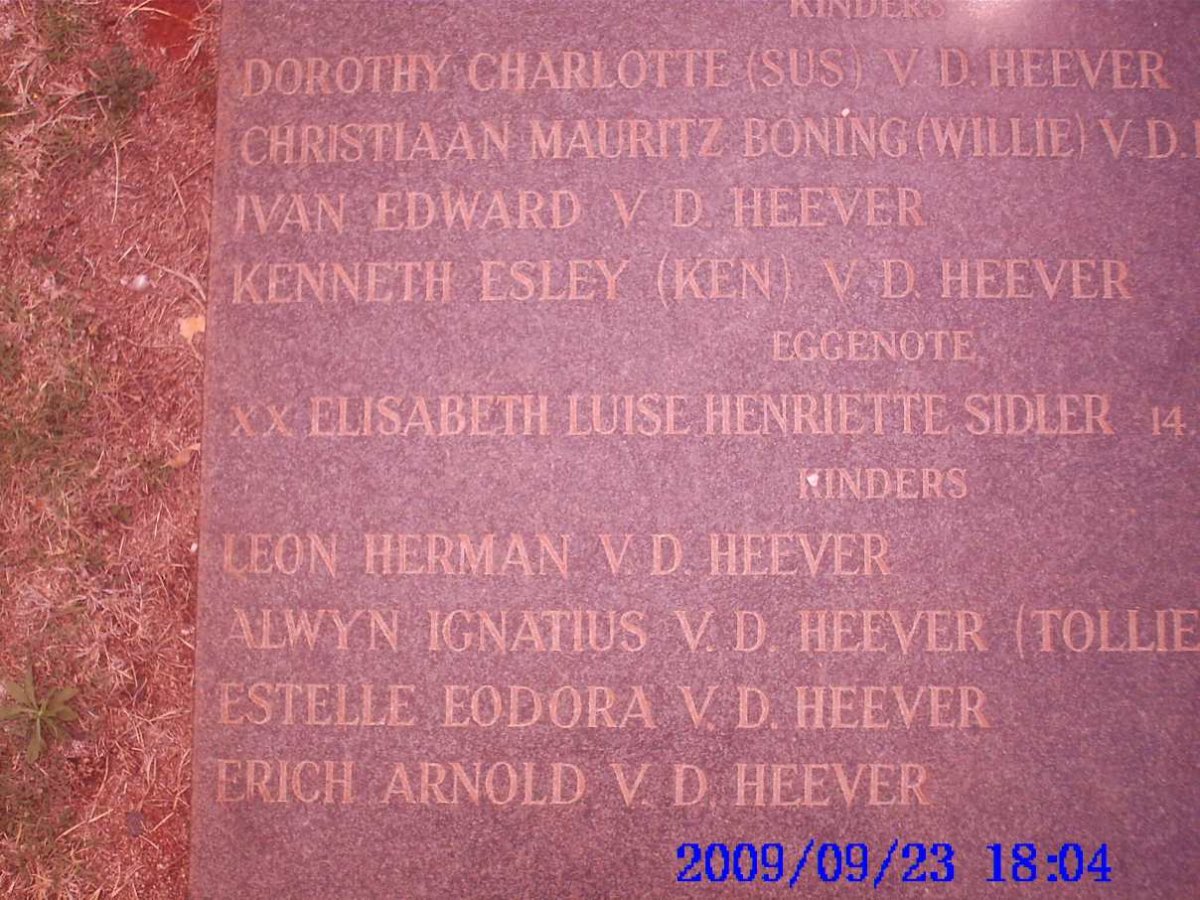 HEEVER, van den :: SIDLER_3