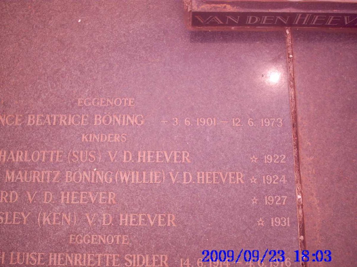 HEEVER, van den :: SIDLER_2