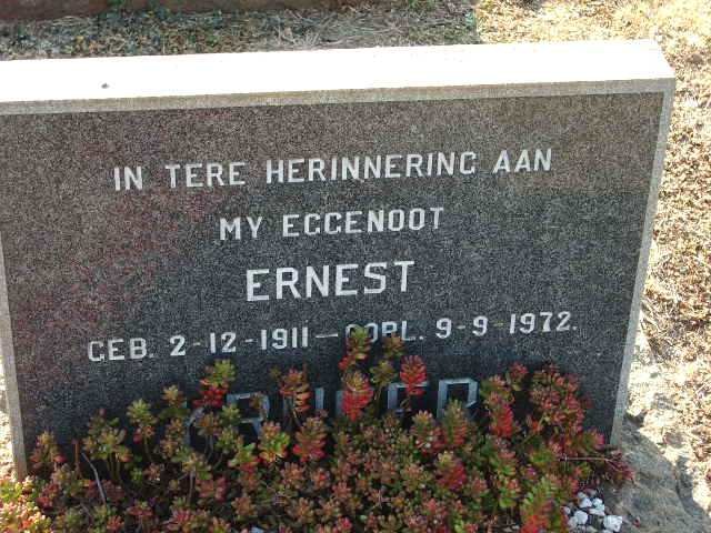 KRUGER Ernst 1911-1972