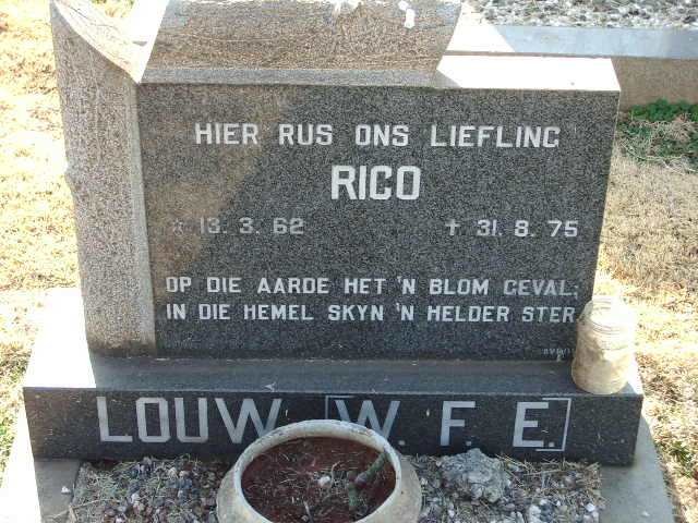 LOUW W.F.E. 1962-1975