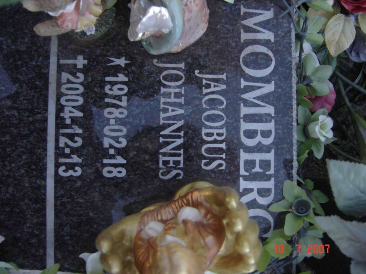 MOMBERG Jacobus Johannes 1978-2004