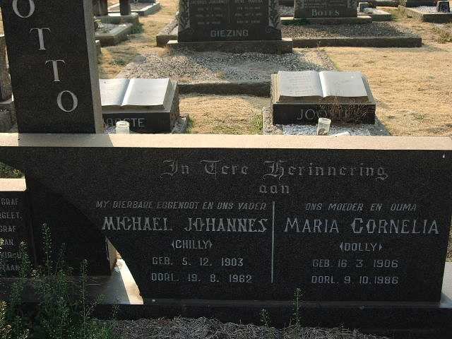 OTTO Michael Johannes 1903-1962 &amp; Maria Cornelia 1906-1986
