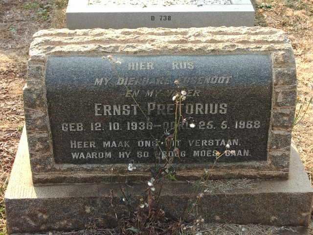PRETORIUS Ernst 1936-1968