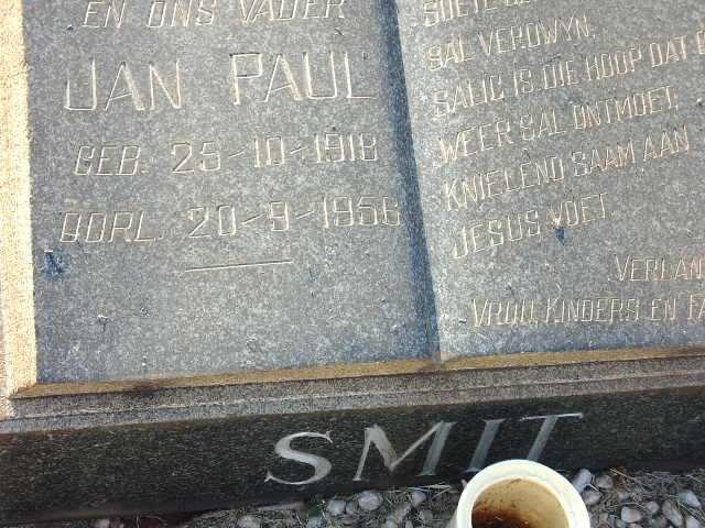 SMIT Jan Paul 1918-1956