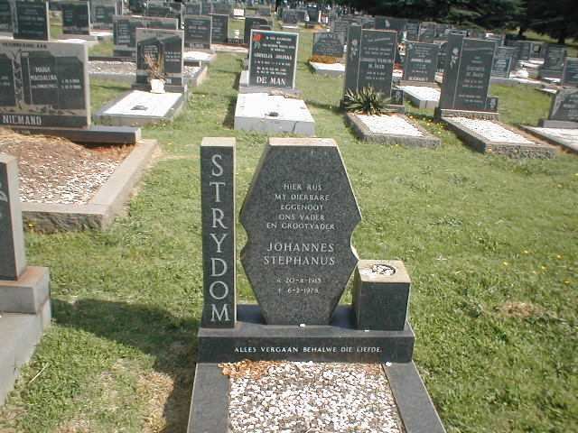 STRYDOM Johannes Stephanus 1913-1975