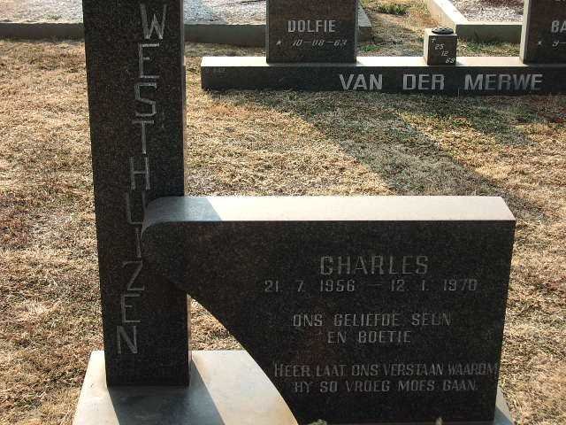 WESTHUIZEN Charles 1956-1970