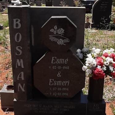 BOSMAN Esme 1968- :: Esmeri 1994-1996