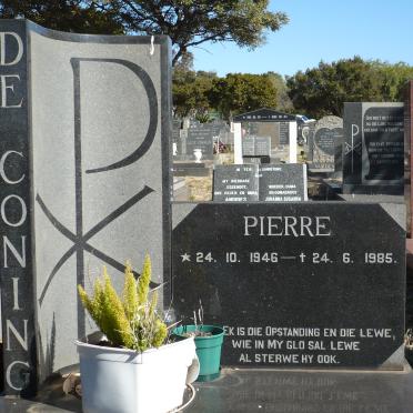 CONING Pierre, de 1946-1985
