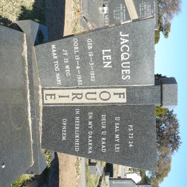 FOURIE Jacques Len 1962-1982