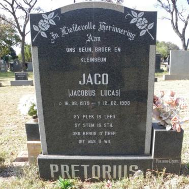 PRETORIUS Jacobus Lucas 1979-1998