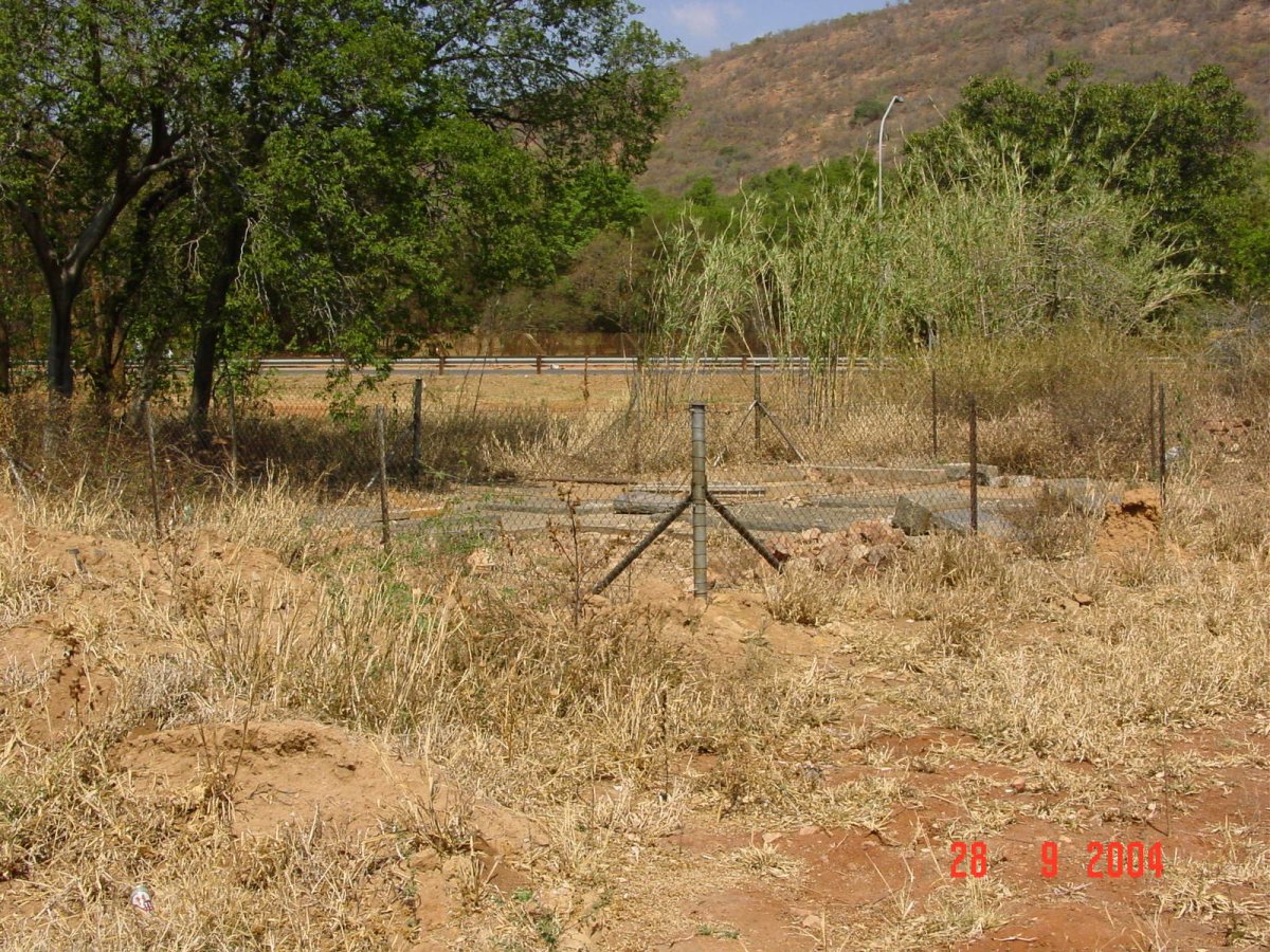 1. The cemetery in 2004