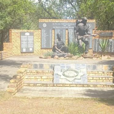 Gauteng, Pretoria, DOORNPOORT, SAP Coin Tin, Memorial Wall