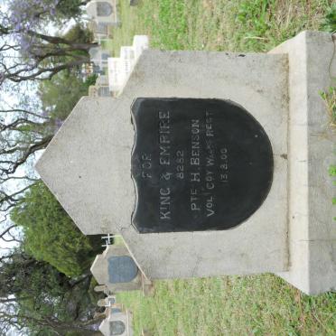 BENSON H. -1900