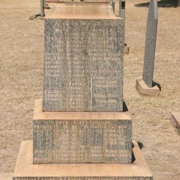 British War Memorial dedicated to the British Soldiers who died during the First Boer War 1880-1881