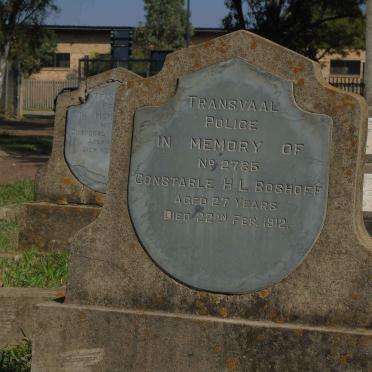 BOSHOFF H.L. -1912
