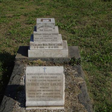 LOCKE George Gray 1874-1934 &amp; Nora Louise 1880-1962 :: LOCKE Nigel Bertie 1906-1955