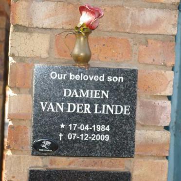 LINDE Damien, van der 1984-2009