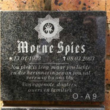SPIES Morne 1973-2003