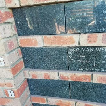 WYK Basie, van 1937- &amp; Ria 1937-