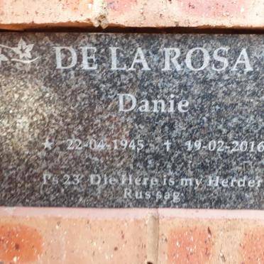ROSA Danie, de la 1945-2016