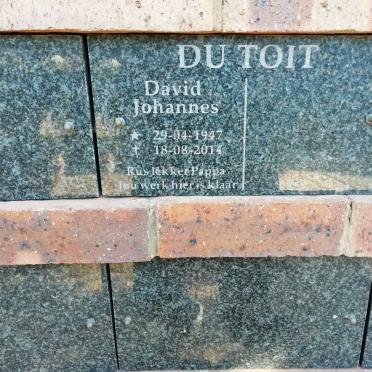 TOIT David Johannes, du 1947-2014