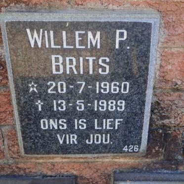 BRITS Willem P. 1960-1989