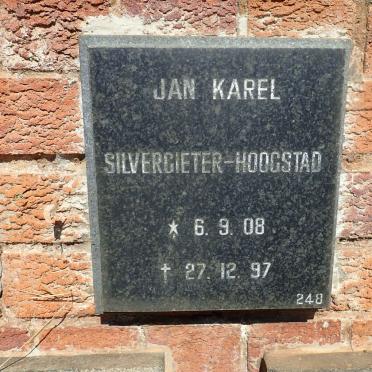 HOOGSTAD Jan Karel, SILVERGIETER- 1908-1927