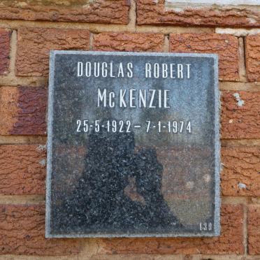 MCKENZIE Douglas Robert 1922-1974