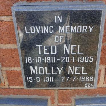 NEL Ted 1911-1985 &amp; Molly 1911-1988
