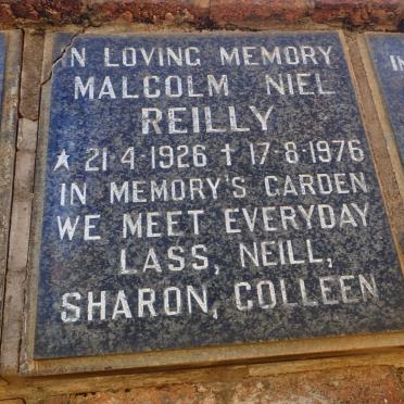REILLY Malcolm Niel 1926-1976