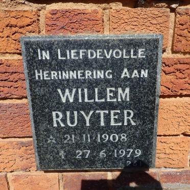 RUYTER Willem 1908-1979