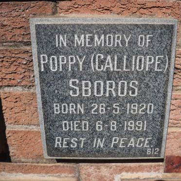 SBOROS Calliope 1920-1991