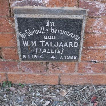 TALJAARD W.M. 1914-1968