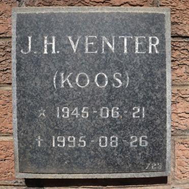 VENTER J.H. 1945-1995