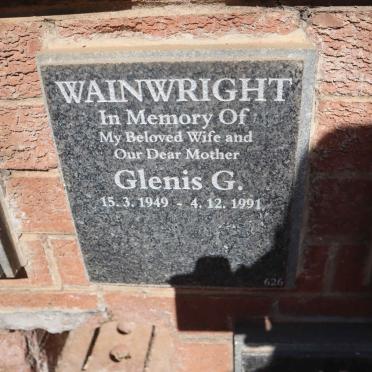 WAINWRIGHT Glenis G. 1949-1991
