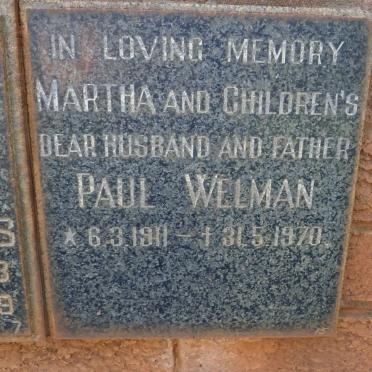 WELMAN Paul 1911-1970