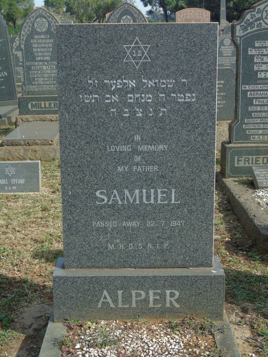 ALPER Samuel -1947