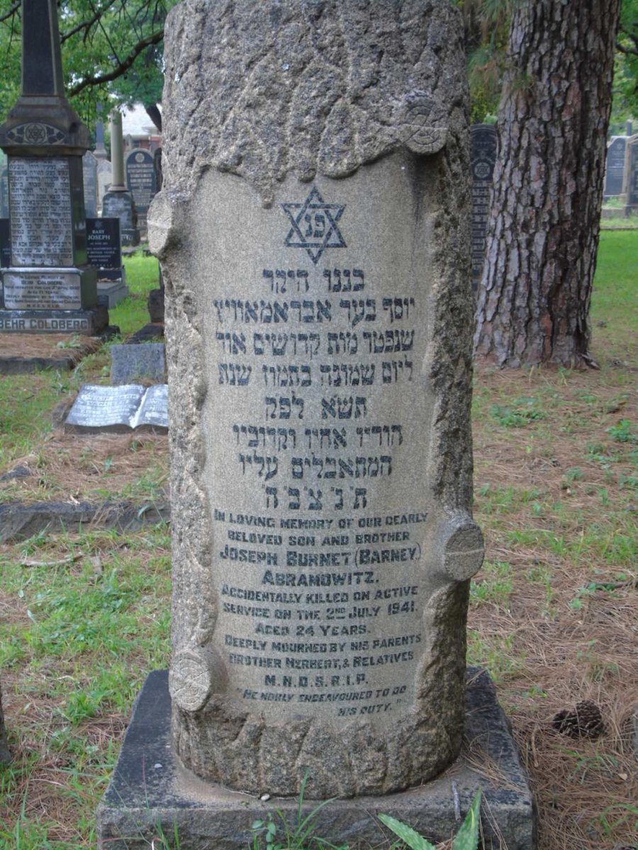 ABRAMOWITZ Joseph Burnet -1941