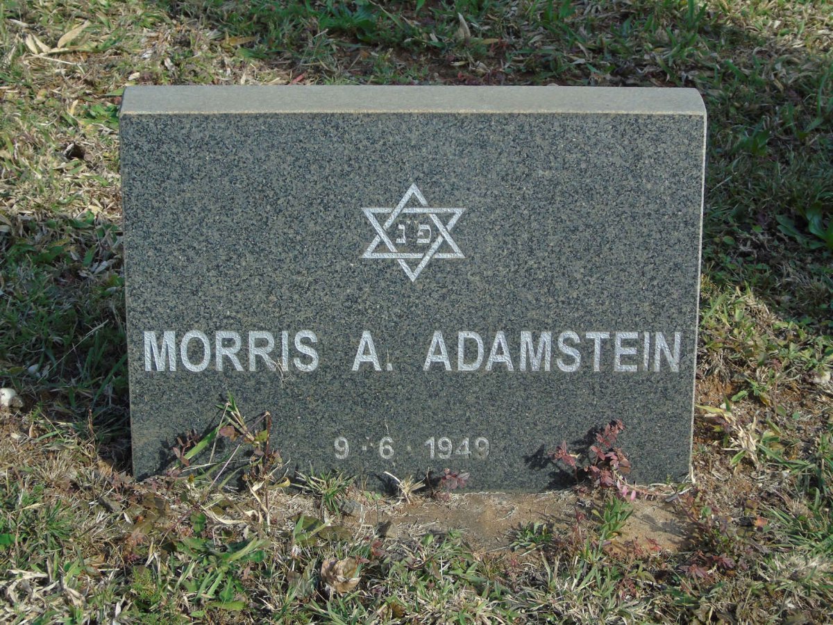 ADAMSTEIN Morris A. -1949
