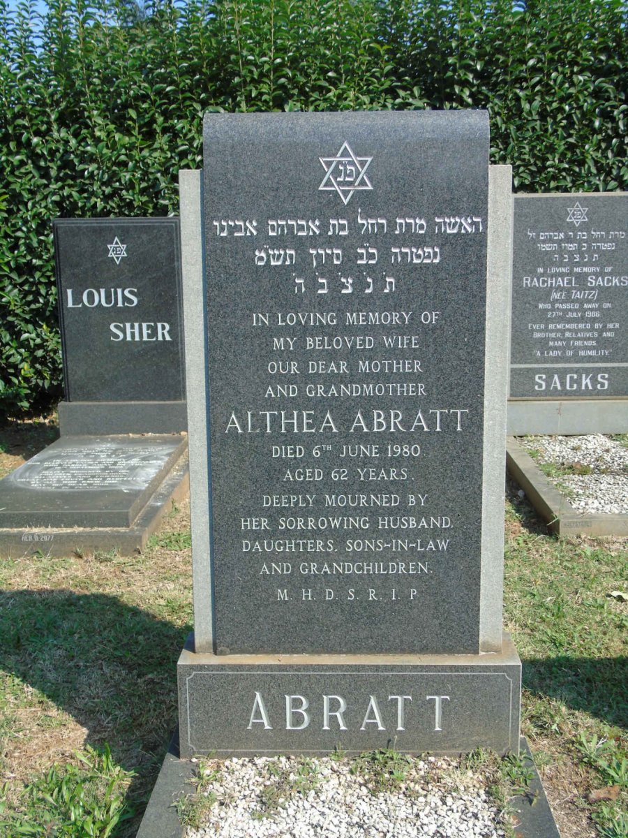 ABRATT Althea -1980