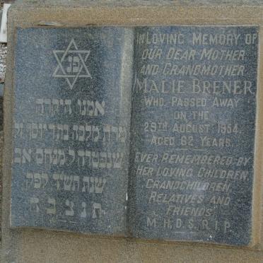 BRENER Malie -1954