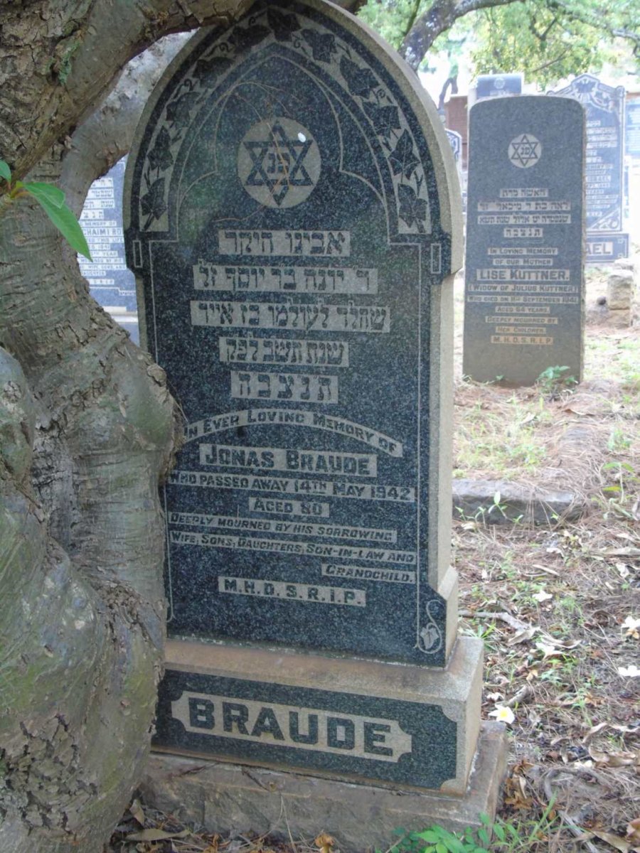 BRAUDE Jonas -1942