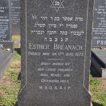 BREANACH Esther -1973