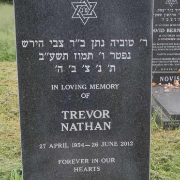 BLOCH Trevor Nathan 1954-2012